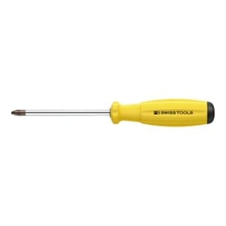 PB Swiss Tools Schraubendreher, für Phillips, mit 2K-SwissGrip-Heft, ESD, Kreuzschlitzgröße 1
