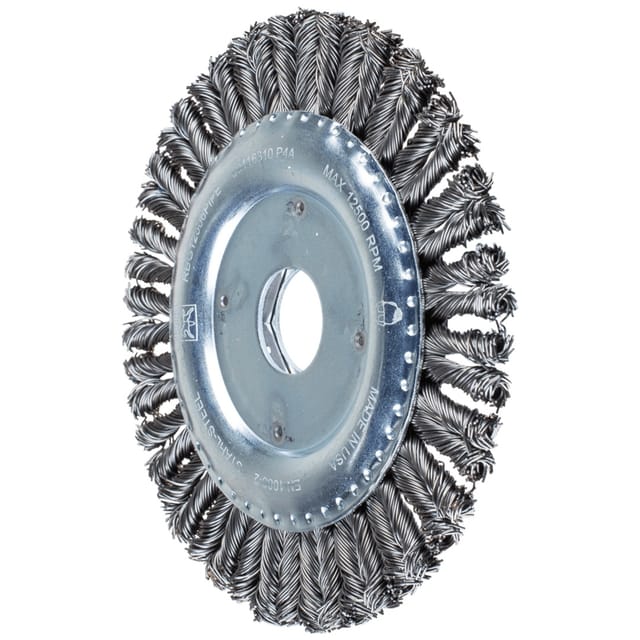 PFERD TOOLS COMBITWIST PIPELINE Bürste gezopft RBG Ø 125x6x22,2 mm Stahl-Draht-Ø 0,50mm Winkelschleifer