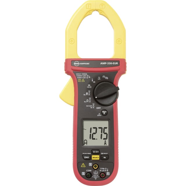 Beha-Amprobe Strommesszange AC/DC 1000A ACDC TRMS AMP-330-EUR