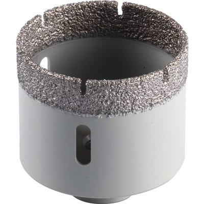 Klingspor DK 600 F Bohrkronen 6 mm 1 Segmente 10 mm geschlossener Rand Gewinde M 14