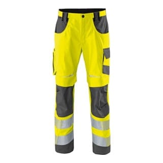 Kübler Hose REFLECTIQ PSA 2 warngelb/anthrazit Form 2207 Größe 31