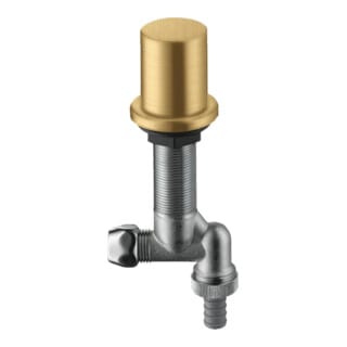 hansgrohe Küchen-Absperrventil Axor m Rückflussverh., brushed gold optic