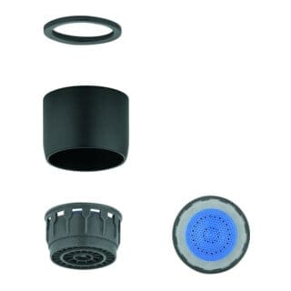 Grohe Mousseur 13928 Durchflussklasse A 15l/min 3 bar M22x1 velvet black