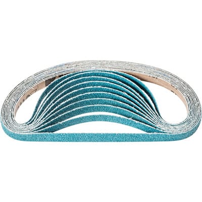 PFERD TOOLS Zirkon Schleifband BA 12x520mm Z40 für hohen Abtrag mit Bandschleifer