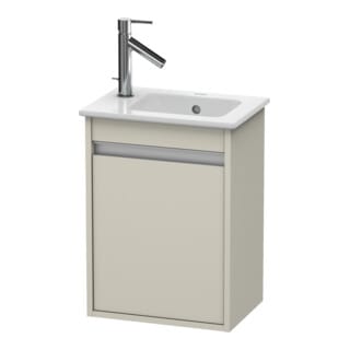Duravit Waschtischunterschrank Ketho 40x28,5x55cm, wandhängend, Tür rechts, Taupe
