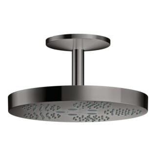 hansgrohe Kopfbrause Axor One m Deckenanschluss, 1j, pol. black chrome