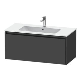 Duravit Waschtischunterschrank Ketho.2 101x48cm, graph ma, 1 Ausz., wandhängend
