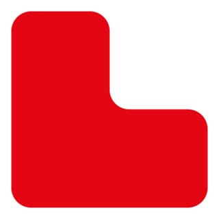 Eichner Stellplatzmarker L-Stück Pol Rot