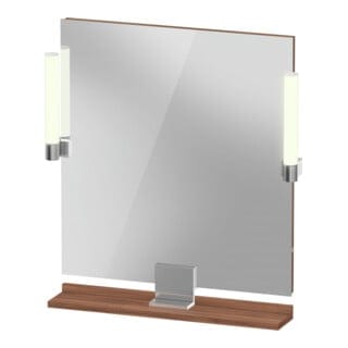 Duravit LED-Spiegel 9 W Sivida 65x65x3,6cm, N N, Leu., au, stl, Gr. chr