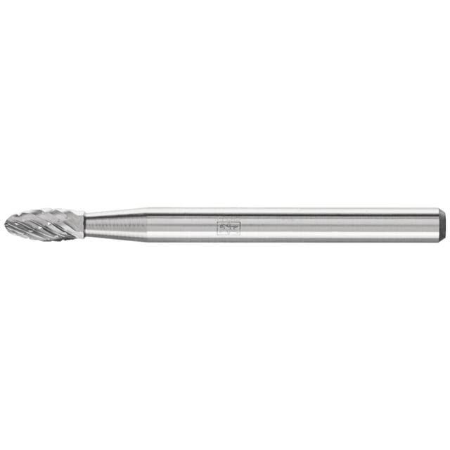 PFERD TOOLS Hartmetall Frässtift Flamme B Ø 03x07 mm Schaft-Ø 3 mm Z3P universal mittel kreuzverzahnt