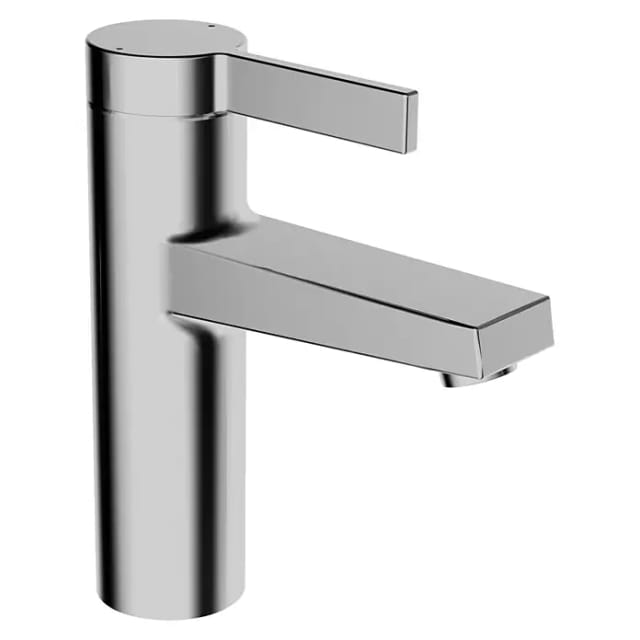 Hansa Waschtisch-Einhebelmischer HANSALOFT He ob, o. Abl-Garnitur, Ausl. 114mm, chr