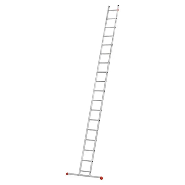 Hailo S60 ProfiStep uno, Aluminium-Anlegeleiter, 18 Sprossen
