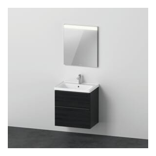 Duravit Möbel-Set D-Neo 650mm, Eiche Schwarz