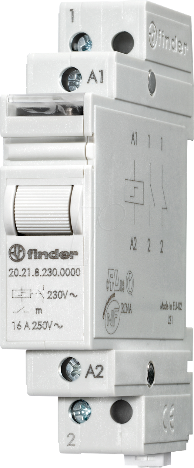 Finder Stromstoßschalter 16A 250V 1S 20.21.8.024.4000