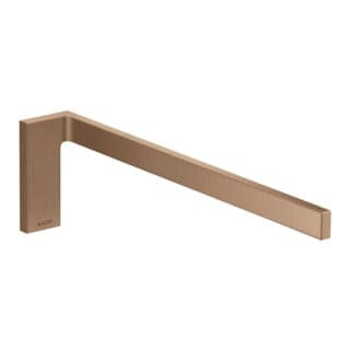 hansgrohe HTH Axor Uni. Rectangular 380mm, feststehend, brushed red gold