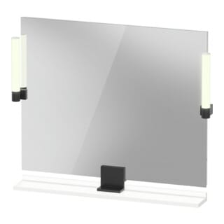 Duravit LED-Spiegel 9 W Sivida 85x65x3,6cm, w m, Leu., au, stl, Gr. sw