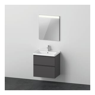 Duravit Möbel-Set D-Neo 650mm, Graphit Matt