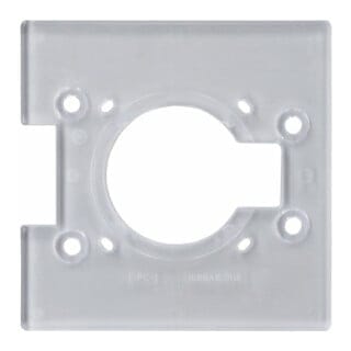 Bosch PRO Grundplatte, quadratisch, 7 x 96 x 96 mm