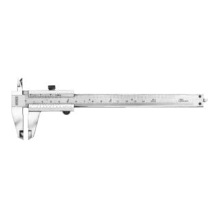 Helios Preisser Taschenmesssch. Festst. 150mm rostfrei