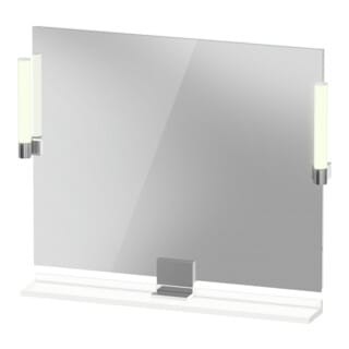 Duravit LED-Spiegel 9 W Sivida 85x65x3,6cm, w m, Leu., au, stl, Gr. chr