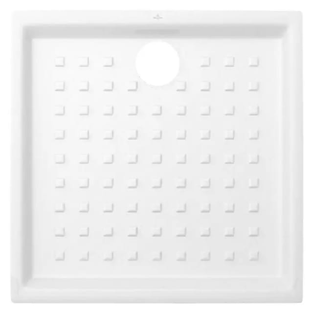 V&B Duschwanne O.NOVO 90x90x6cm, weiß