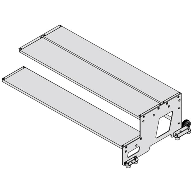 Hymer Industrietritt, Erweiterungsmodul, Stufenbreite 800 mm, 2 Stufen