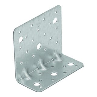 domax Schwerlast-Winkelver. 95x53x75x2,5mm m. 2 Sicke