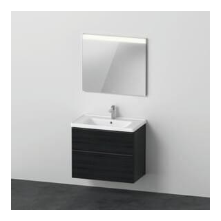 Duravit Möbel-Set D-Neo 800mm, Eiche schwarz