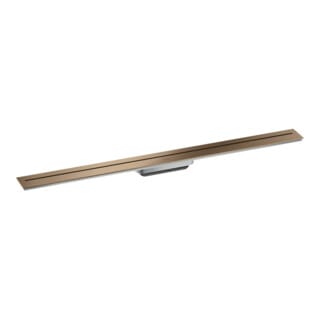 hansgrohe Fertigset Duschrinne AXOR Drain 1000mm zur Wandmontage BRG
