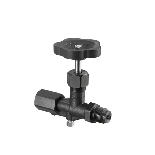 Oventrop Manometerabsperrventil DN 15, m Spannmuffe u Zapfen, Stahl/Niro