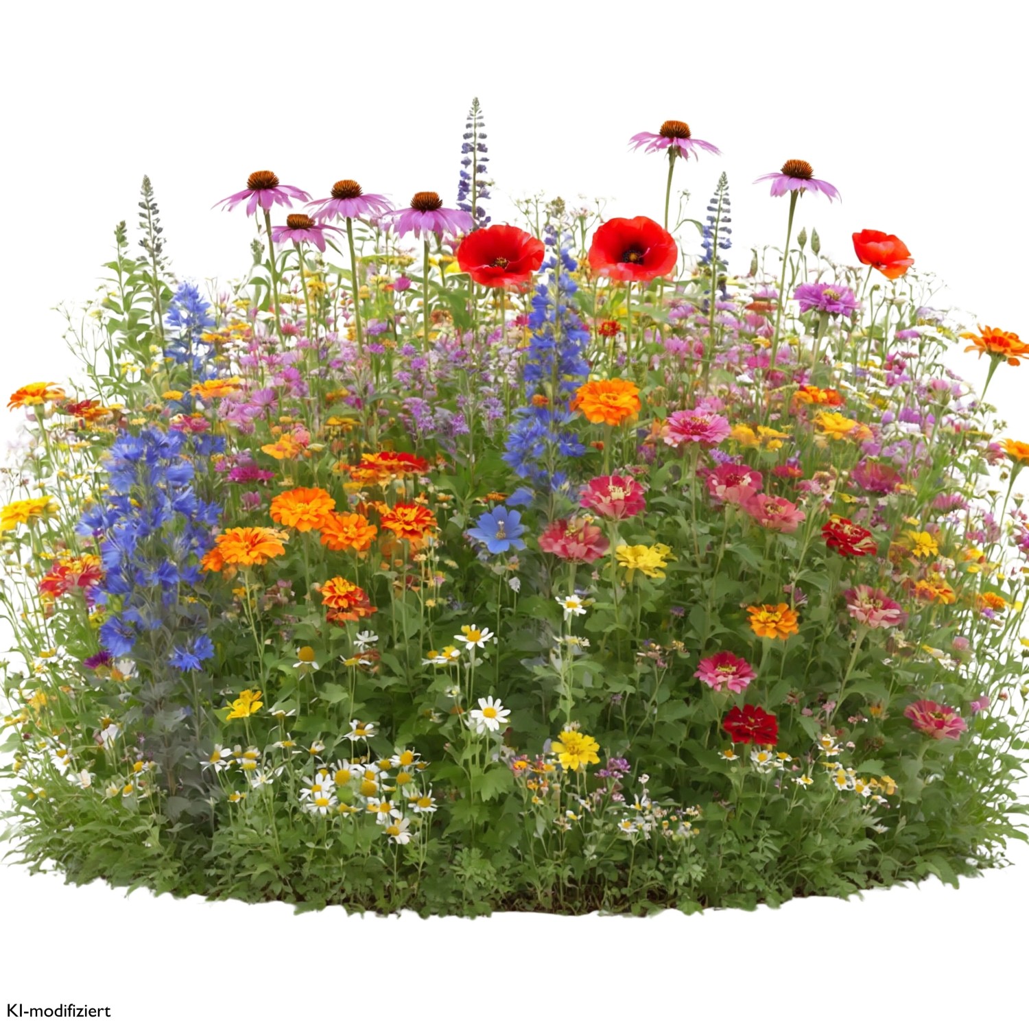 LaCaTho Blumenmischung Niedrig Samen 2500 Samen Wildblumenmischung Beet
