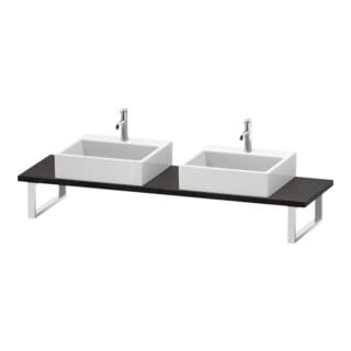 Duravit Konsole Cpmpact L-Cube 80-200x48cm, 2 A., Stä 3cm, Ei dkl. geb.