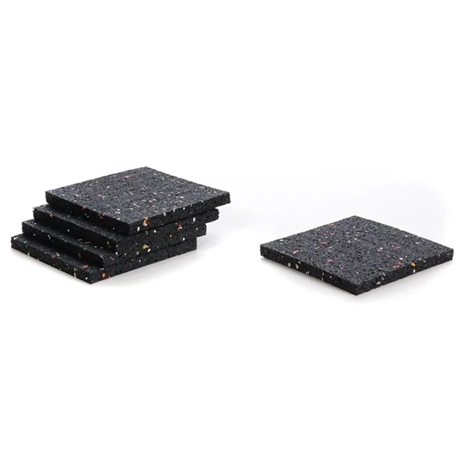 GS Terrassen Gummipad 3 mm x 60 mm x 90 mm 60 Stück