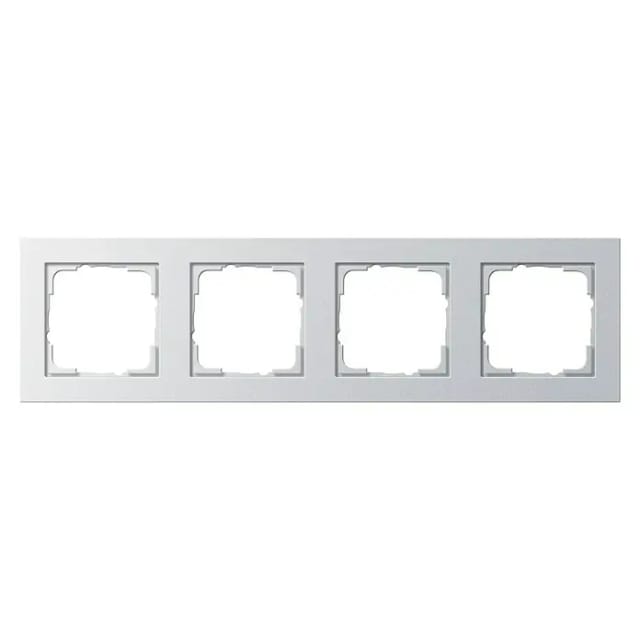 Gira Abdeckrahmen 4f.alu E2 021425