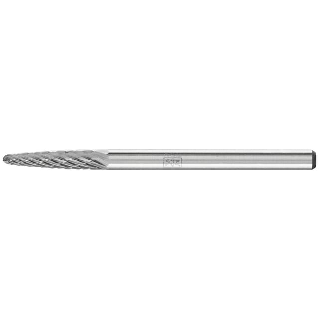 PFERD TOOLS Hartmetall Frässtift Rundbogen RBF Ø 03x13 mm Schaft-Ø 3 mm Z3P universal mittel kreuzverzahnt