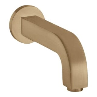 hansgrohe Wanneneinlauf Axor Citterio Ausladung 165mm, brushed bronze