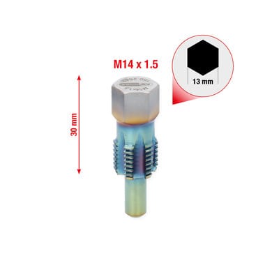 KS Tools Gewindeschneider mit Führungsbolzen für Temperatursensoren, M14x1,5