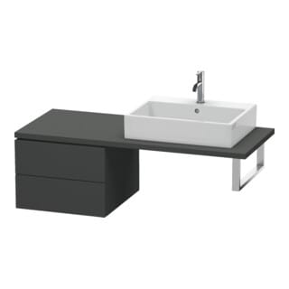 Duravit Unterschrank L-Cube 52x54,7cm, graph ma, f Kons, 2 Schub.