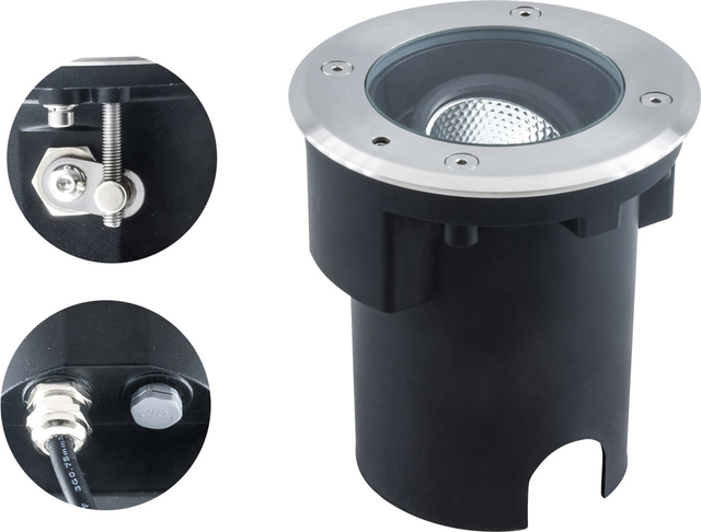 EVN Lichttechnik LED-Bodenleuchte IP67 4000K PC67107040