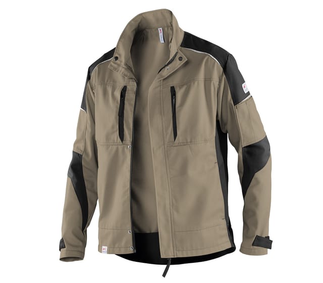 Kübler Activiq Jacke 1250 sandbraun/schwarz XXL