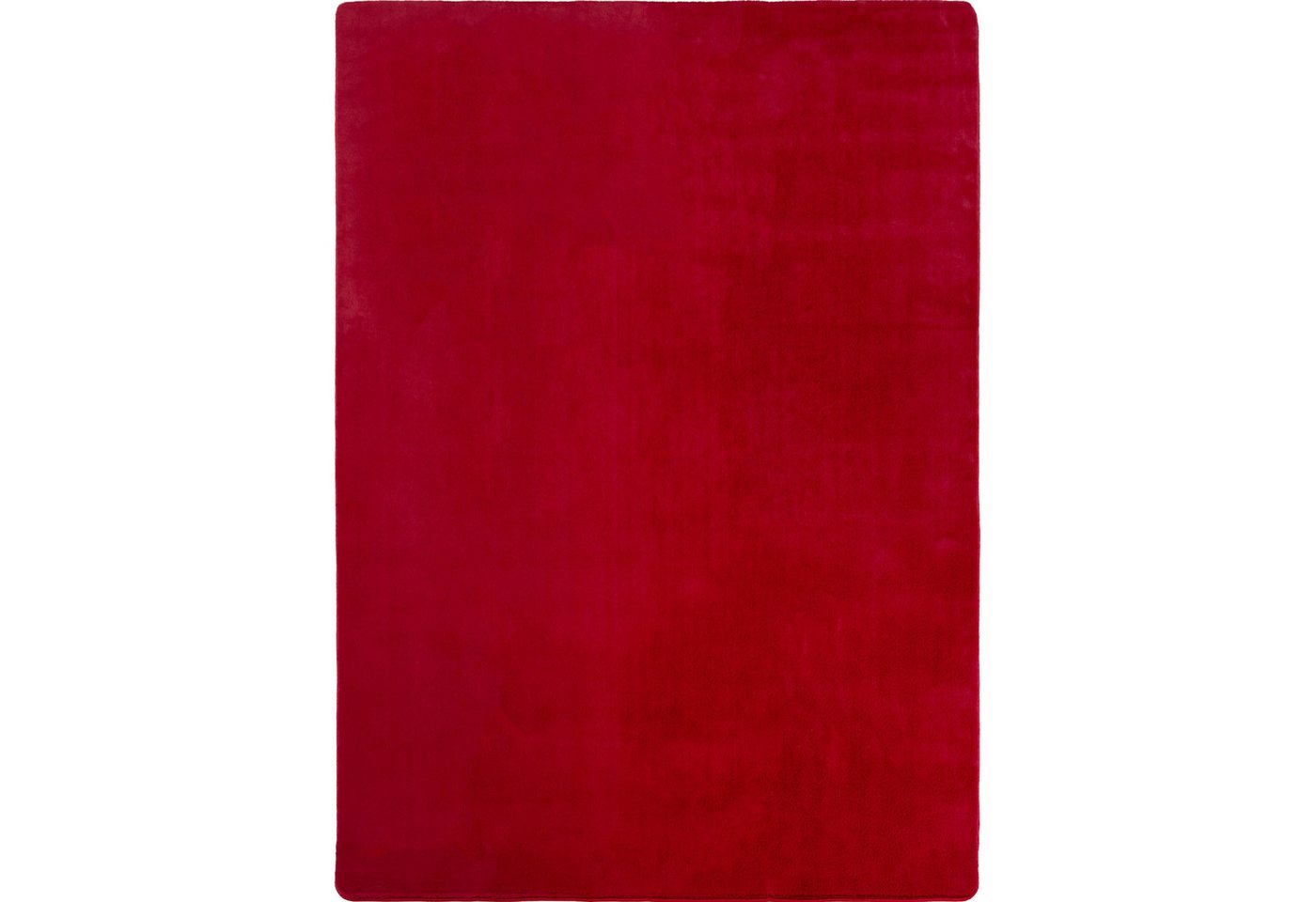 KADIMA DESIGN Teppich ISAR Wohnzimmer Waschbar Schlafzimmer Wohnzimmerteppich Esszimmer Uni, Rechteckig, Höhe: 13 mm, Rot, 60x100 cm, Strapazierfähig Esszimmerteppich Waschbar Bild 5