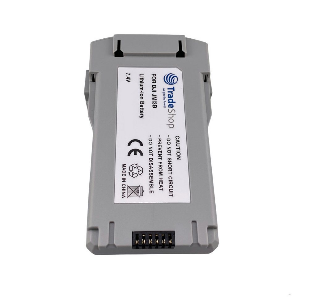 Trade-Shop Akku passend für DJI Mini 3, Mini 3 Pro, Mini 4, JMI3B, BWX162 Akku Li-Ion 3850 mAh (7.4 V)