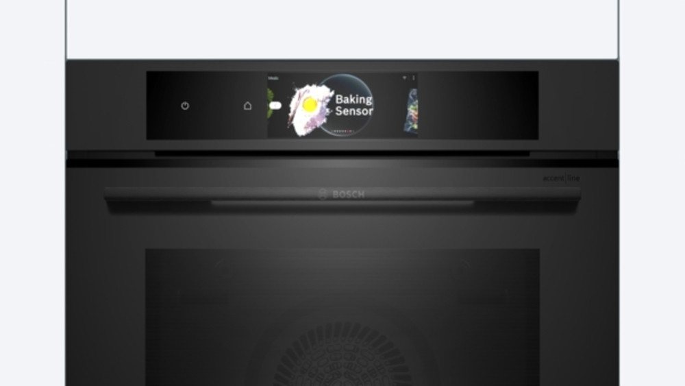BOSCH Einbaubackofen Serie 8 Serie 8, HBG978NM1, Einbau-Backofen, Matt Schwarz, 60 x 60 cm, EEK: A+, mit Teleskopauszug nachrüstbar, Pyrolyse-Selbstreinigung, Selbstreinigungs-Technik (Pyrolyse) Bild 3