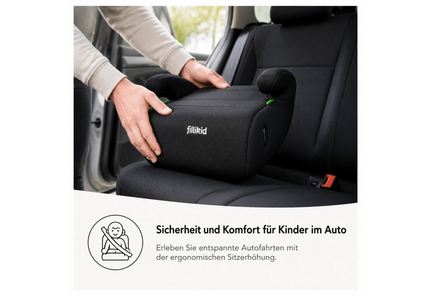 Fillikid Kindersitzerhöhung Sitzerhöhung ERGO Exklusiv Bild 3