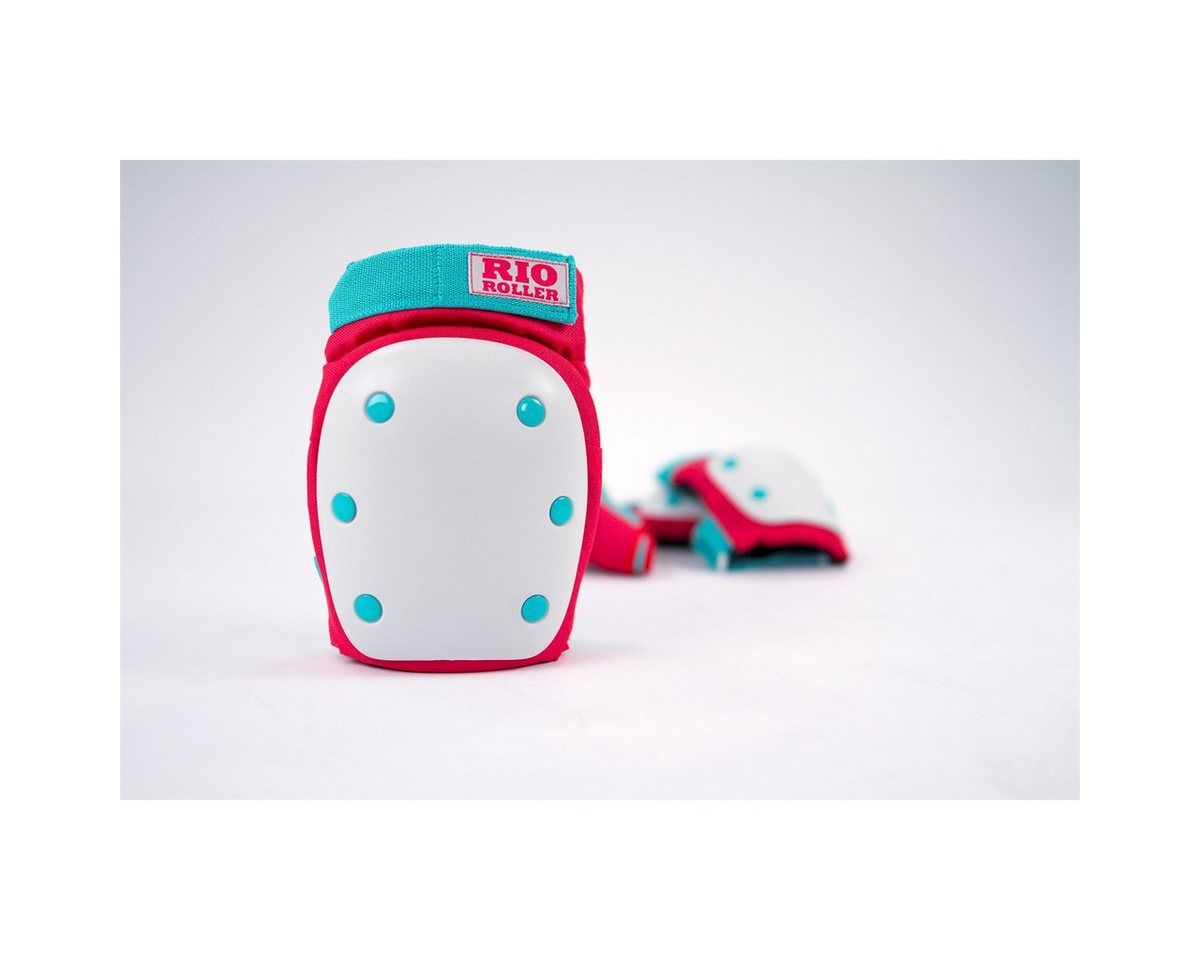 Rio Roller Rollschuhe RIO ROLLER TRIPLE Schonerset red/mint Bild 5