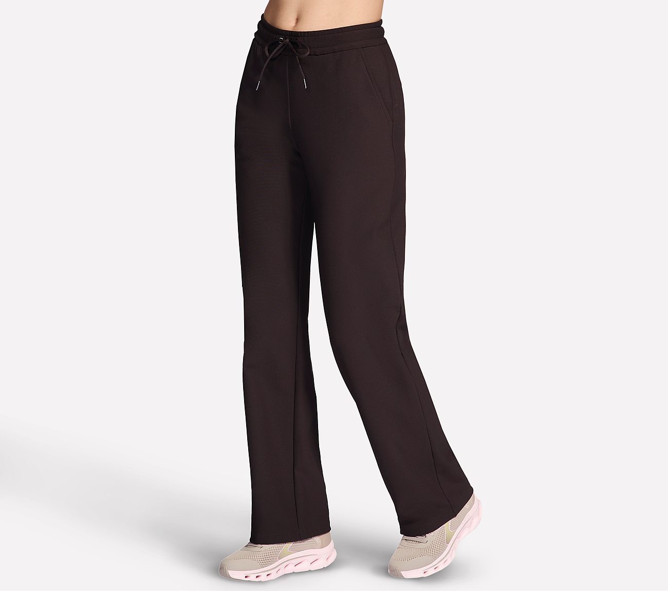 Skechers Funktionshose GO LUXE RIB PANT mit Taschen vorne, sportlicher Stil, aus weichem GO LUXE™ Material Bild 2