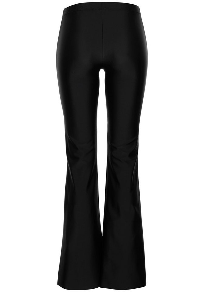 LASCANA Jazzpants Blickdicht, glatter Stoff, leichter Formeffekt (1-tlg., bis Gr. 52/54) aus leicht glänzender Qualität, Loungewear Bild 5
