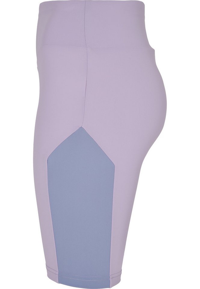 URBAN CLASSICS Fahrradhose Urban Classics Damen Ladies Color Block Cycle Shorts (1-tlg) Bild 2