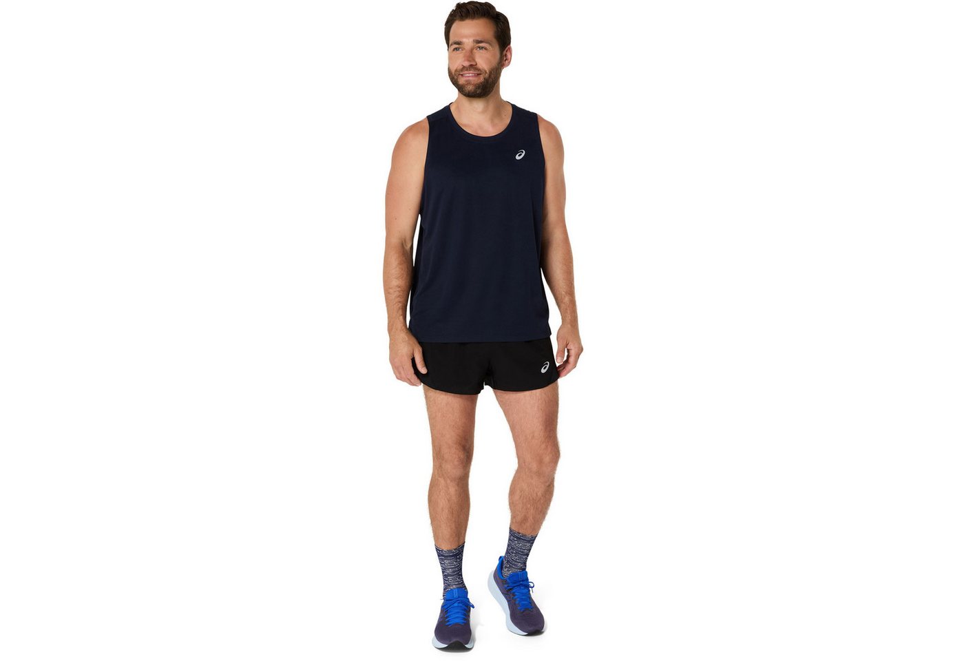 Asics Laufshirt CORE Singlet Men 2011D223-400 Leichtes Lauf Trägershirt Bild 2