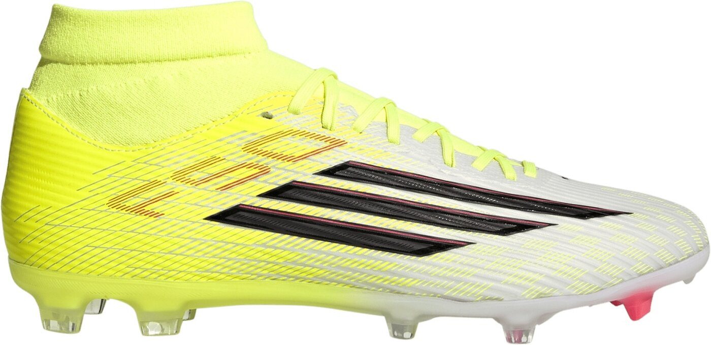 adidas Performance F50 LEAGUE MID FG/MG TESOYE/CBLACK/LUCRED Fußballschuh Bild 3